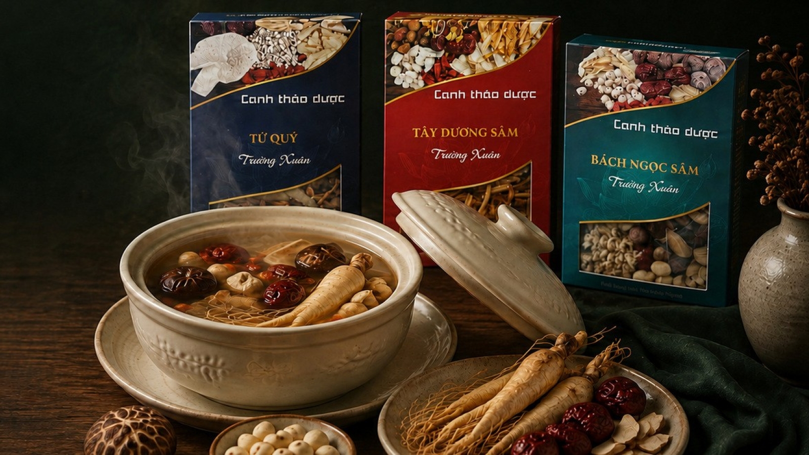 Canh thảo dược Trường Xuân
