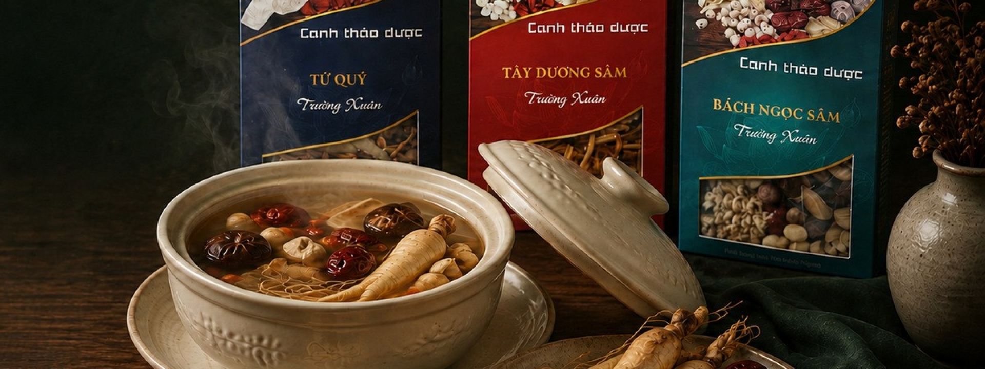 Canh thảo dược Trường Xuân