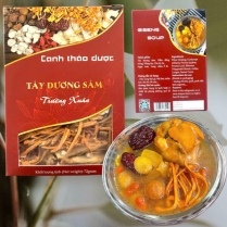 Canh thảo dược tây dương sâm